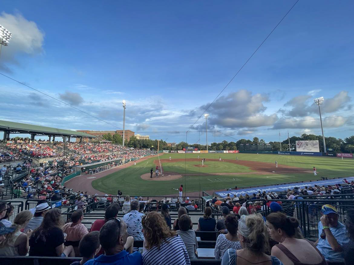River Dogs baseball game