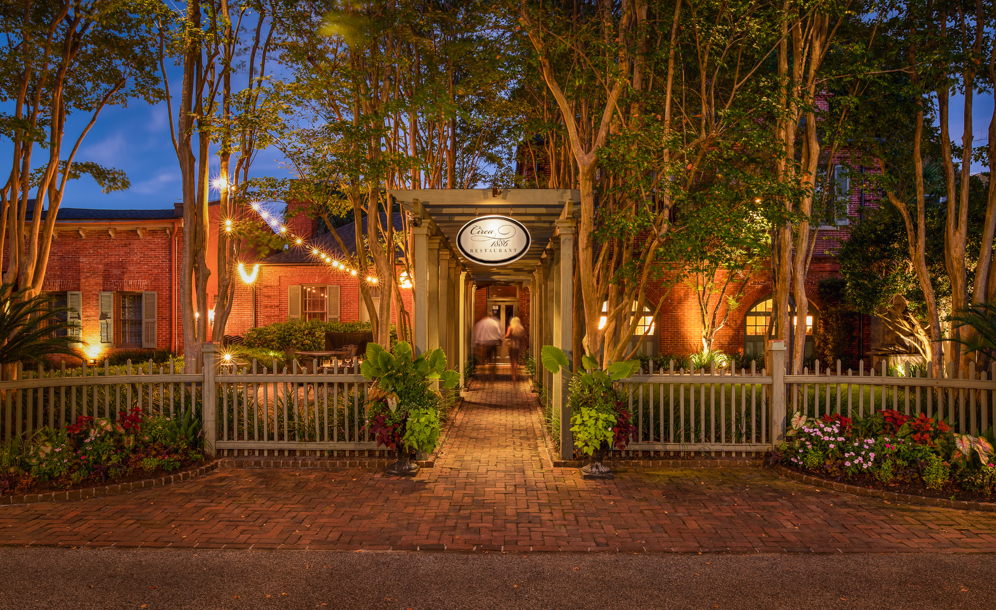 Circa 1886 Restaurant on the grounds of Wentworth Mansion