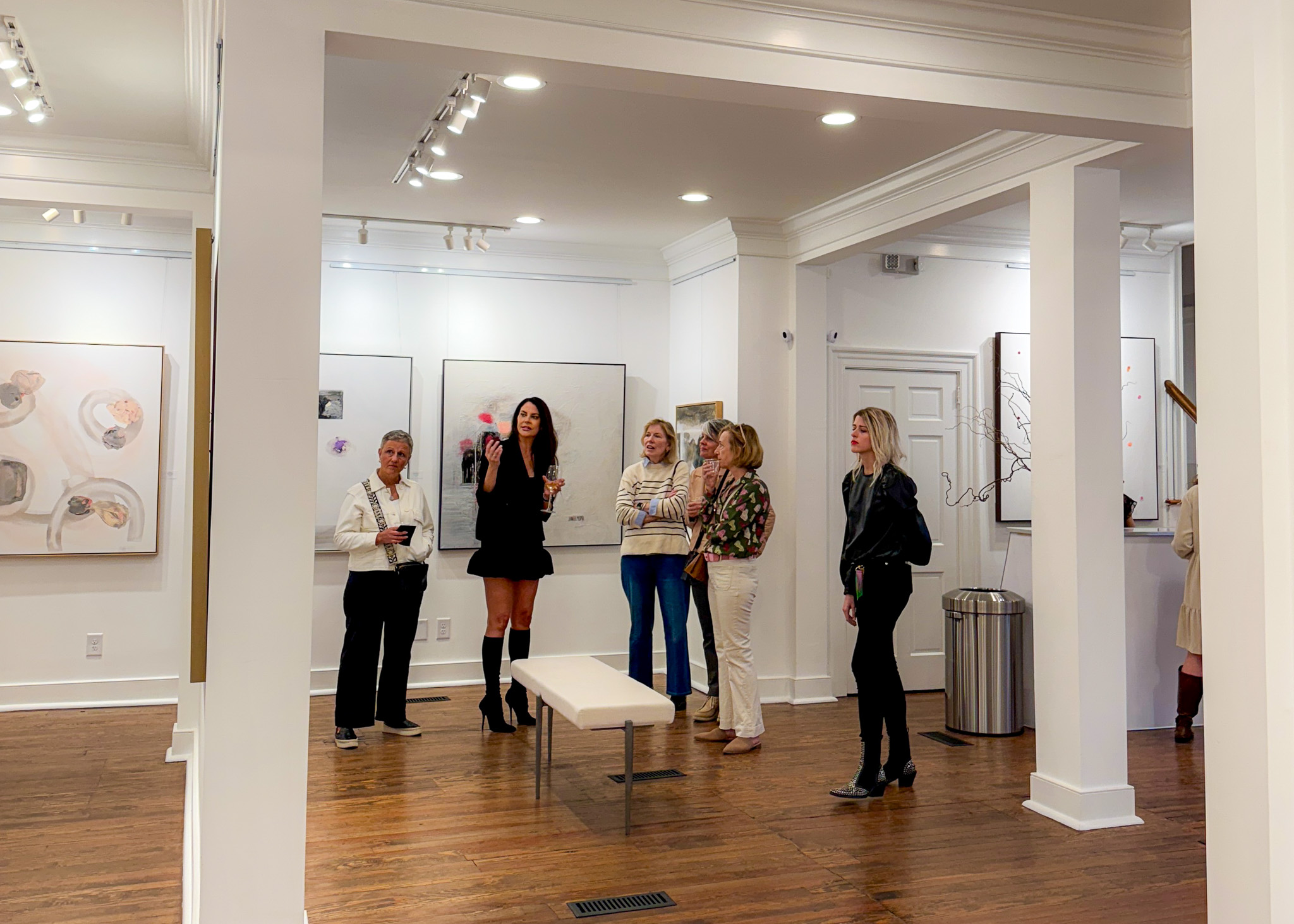 First Friday Arttwalk in the French Quarter